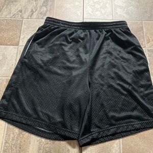 Starter Athletic Mesh Shorts Black Size Medium Athletic Gym Workout Basketball